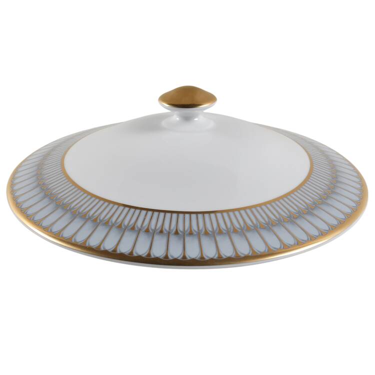 Arcades Grey Gold Lid for Tureen