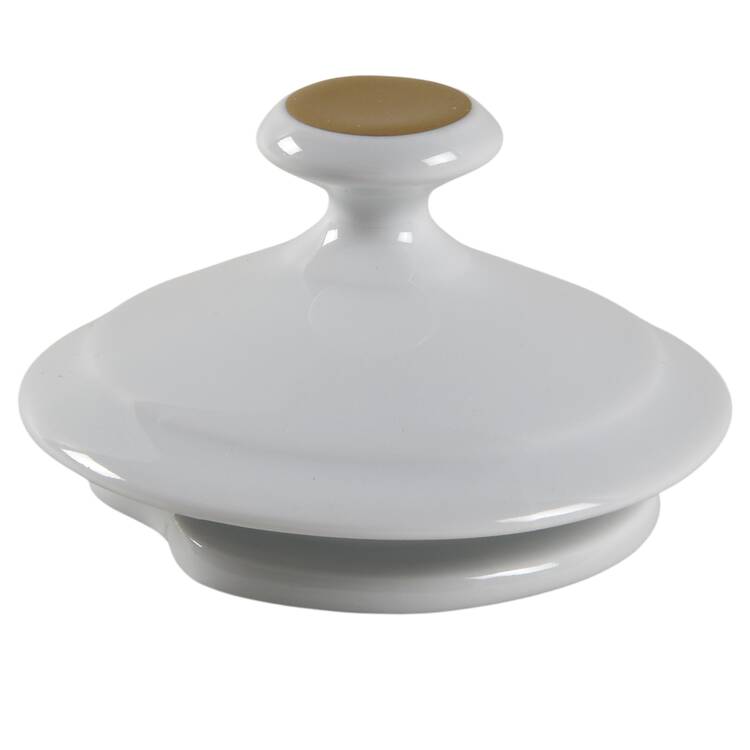 Arcades Grey Gold Lid for Coffee Pot