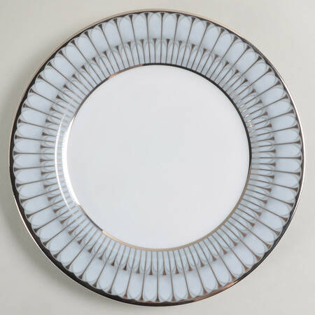 Arcades Grey Platinum Salad/Dessert Plate