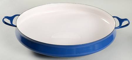 Kobenstyle Blue (Midnight-Blue) 13" Metal Buffet Server
