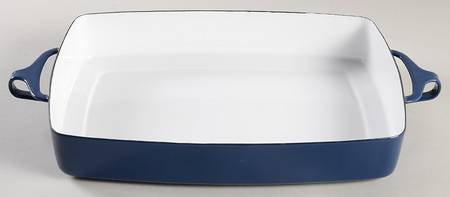 Kobenstyle Blue (Midnight-Blue) 13" Metal Rectangular Baker by Dansk