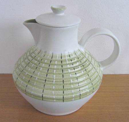 Burlington Green Coffee Pot & Lid