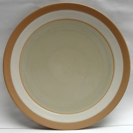 Spa Shiatsu Taupe Dinner Plate