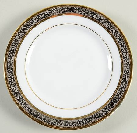 Golden Platinum Bread & Butter Plate
