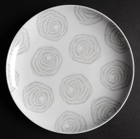 Thrive Grey Salad Plate