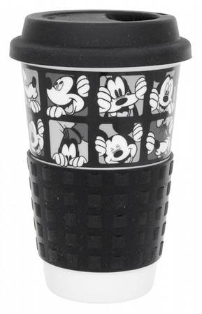 Mickey Grid Travel Tumbler & Silicone/Plastic Lid
