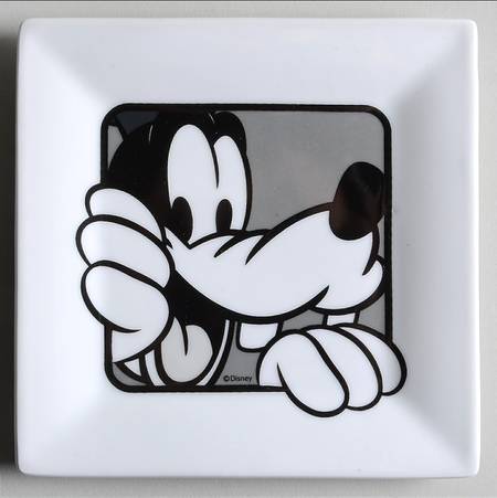 Mickey Grid Square Canape Plate