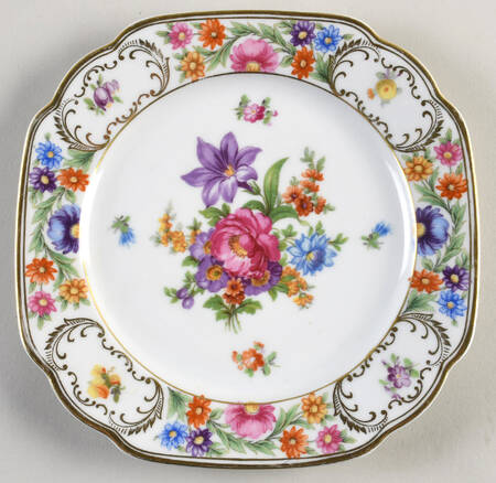 DRE140 Square Salad Plate