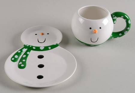 DPT18 Snack Plate & Cup Set