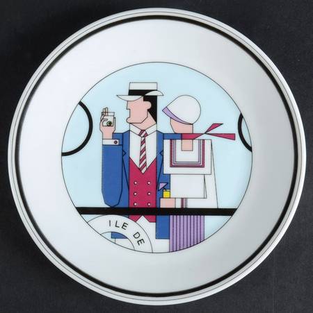 DEP39 Canape Plate