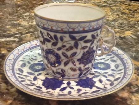 DEI219 Flat Cup & Saucer Set