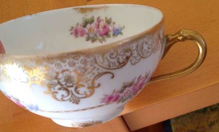 DMT65 Footed Cup & Saucer Set