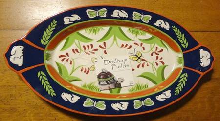 DDM1 12" Oval Serving Platter