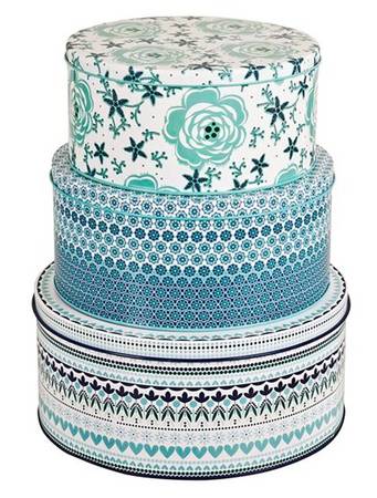 Antalya Cake Tin Set - Set of 3 (7", 8" & 9")
