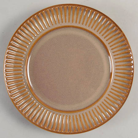 Flamestone Khaki (Caramel) Salad Plate