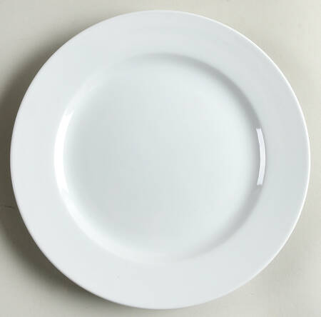 Porcelain Whiteware Salad Plate