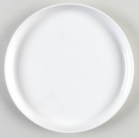 Porcelain Whiteware Salad Plate