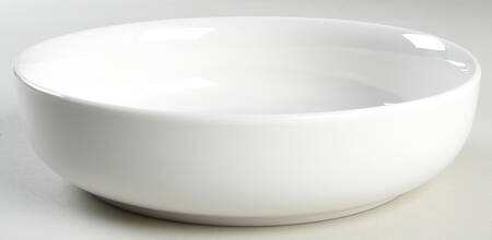 Porcelain Whiteware Individual Dinner Bowl