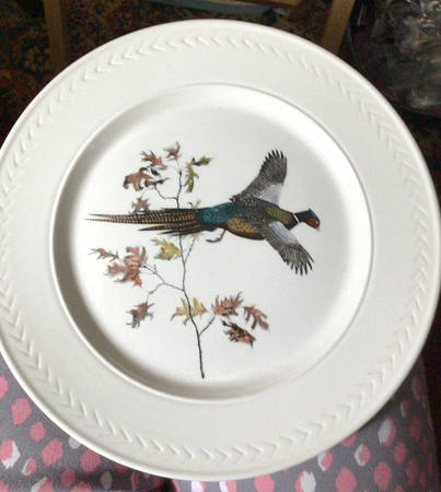 Birds of America (Laurel Rim) Dinner Plate