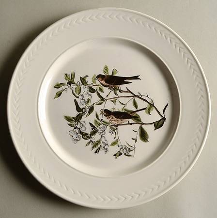 Birds of America (Laurel Rim) Dinner Plate