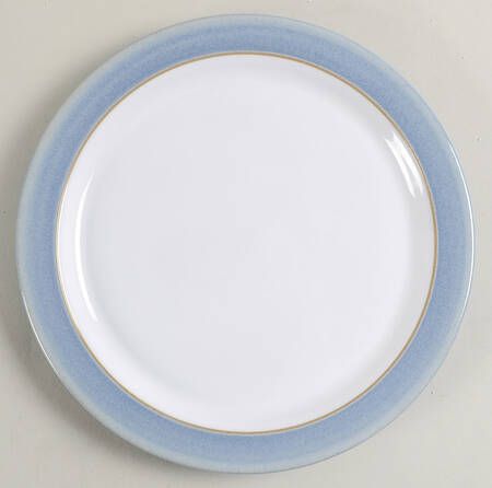 Natural Denim Salad/Dessert Plate