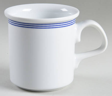 Cafe Blanc Stripe Mug