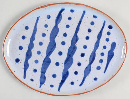 Vandvid Oval Salad Plate