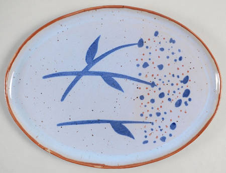 Vandvid Oval Dinner Plate