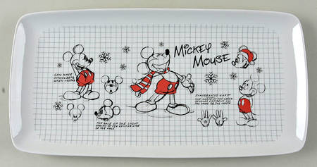 Christmas Sketchbook 13" Rectangular Serving Platter
