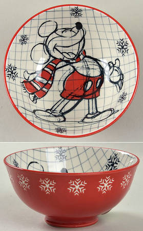 Christmas Sketchbook Tidbit Bowl