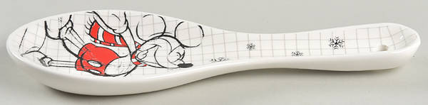 Christmas Sketchbook Spoon Rest/Holder (Holds 1 Spoon)