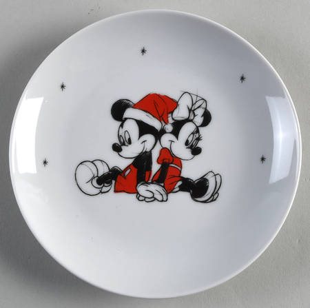 Christmas Sketchbook Appetizer Plate