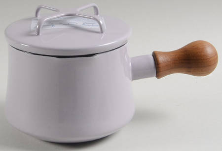 Kobenstyle Lavender 1.0 Quart Metal Covered Saucepan