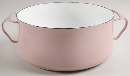 Kobenstyle Pink 4 Quart Metal Casserole No Lid
