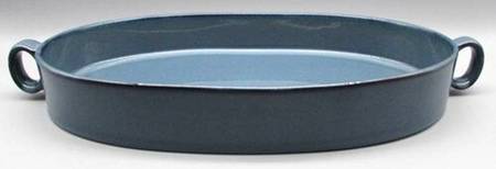 Generations II Nordic Blue 13" Oval Roaster