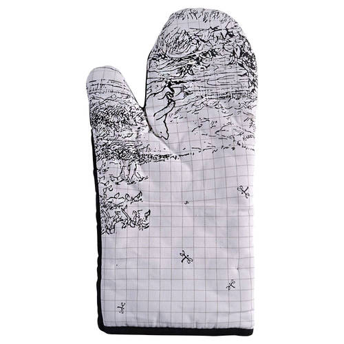 Winnie the Pooh Sketchbook Cloth Oven Mitt