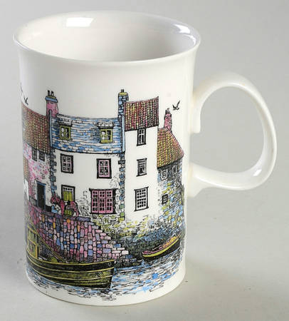 Cottages Bone Mug