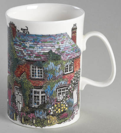 Cottages Bone Mug