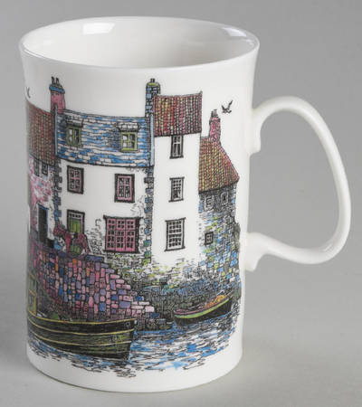 Cottages Bone Mug