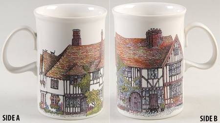 Cottages Scotland Stoneware