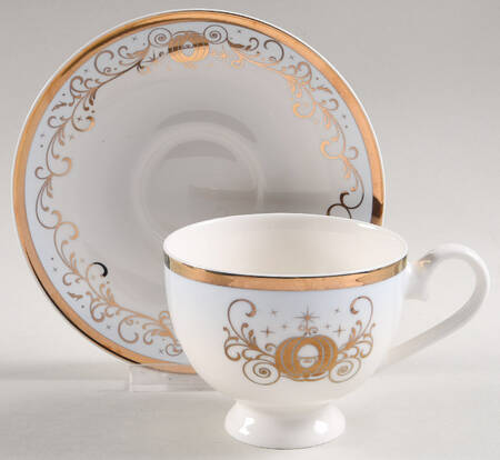 Princess Footed Cup & Saucer Set