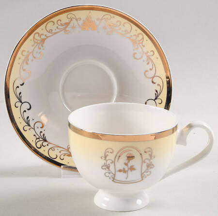 Princess Footed Cup & Saucer Set
