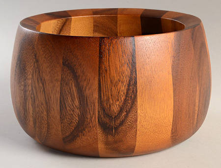 Wood Classics 10" Large Salad Serving Bowl