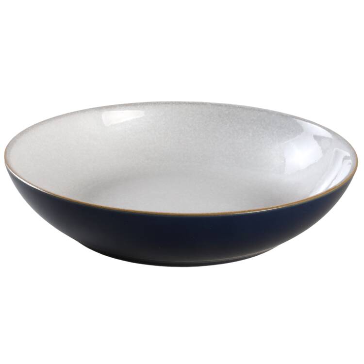 Elements Dark Blue 8" Individual Pasta Bowl