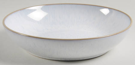 White Speckle 8" Individual Pasta Bowl