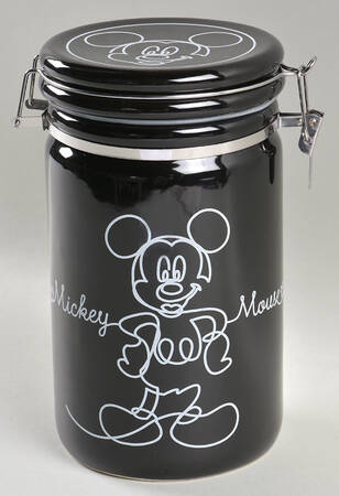 Mickey Linear Large Canister with Hinged Lid