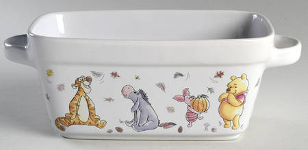 Winnie the Pooh Falling Leaves Loaf Pan by Zrike