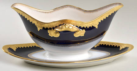 DEI232 Gravy Boat with Attached Underplate