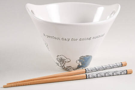 Winnie the Pooh (Miscellaneous) Noodle Bowl & Chopsticks Set