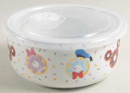 Mickey Mouse and Friends (Miscellaneous) 26 Oz Round Plastic Microwave Bowl & Vented Lid